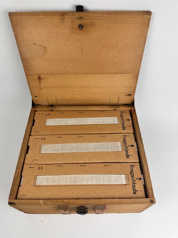 Late war Ammo box inclusive 3 carton boxes