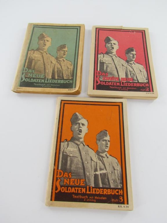 Das Neue Soldatenliederbuch Part 1 + 2 + 3 ( complete set )