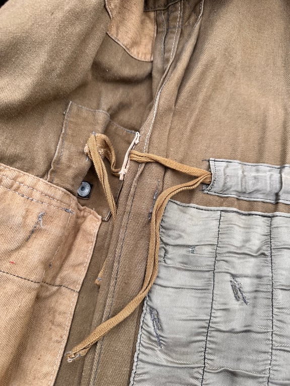 Fallschirmjager Sumpftarn " Knochensack" with plastic RiRi zippers