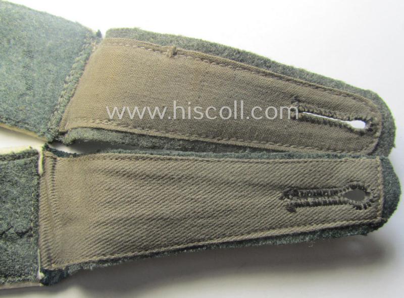 Pair of WH (Heeres), early- (ie. pre-) war-period- (ie. 'M40'-pattern) EM-type shoulderstraps: 'Soldat der Infanterie-Trpn.'