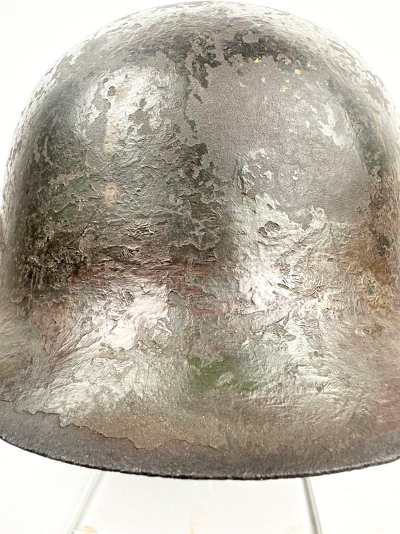 Wh M42 "gost decal"Two tone camo Helmet "Untouched"