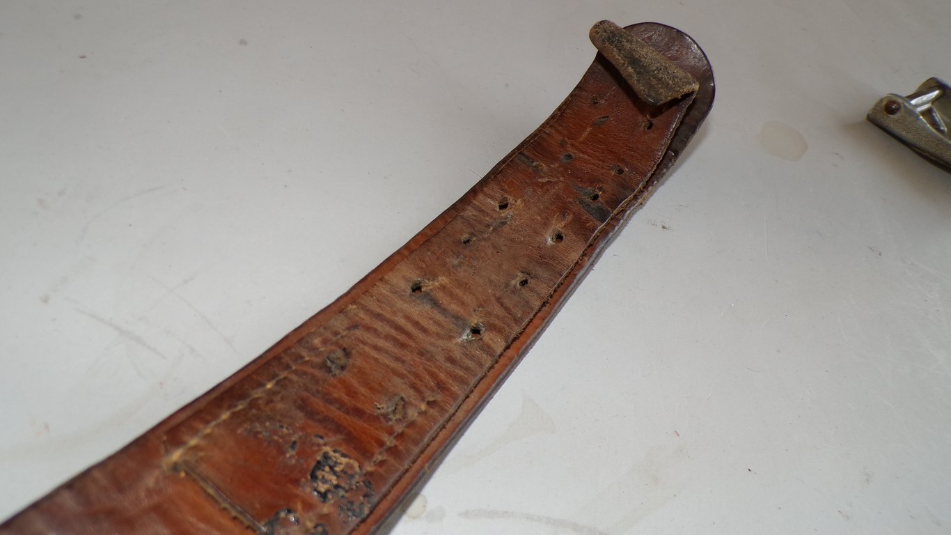 Heer Combat Used Dress Belt & Buckle