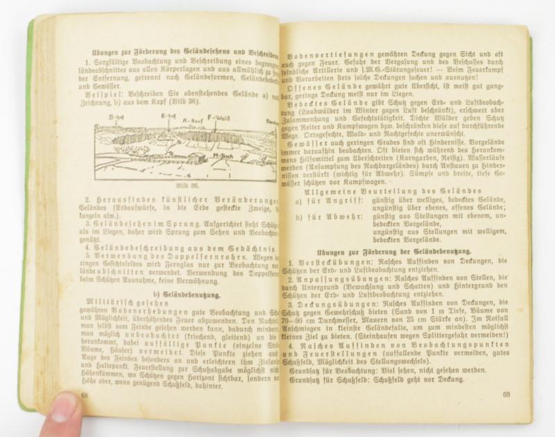 German WH Book 'Soldatenfibel Infantriedienst'