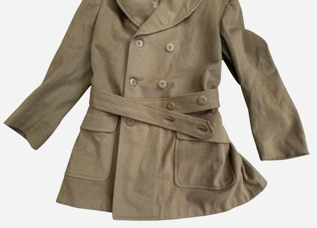 U.S. WWII Army Short Overcoat (Mackinaw Type) – Dated 1942