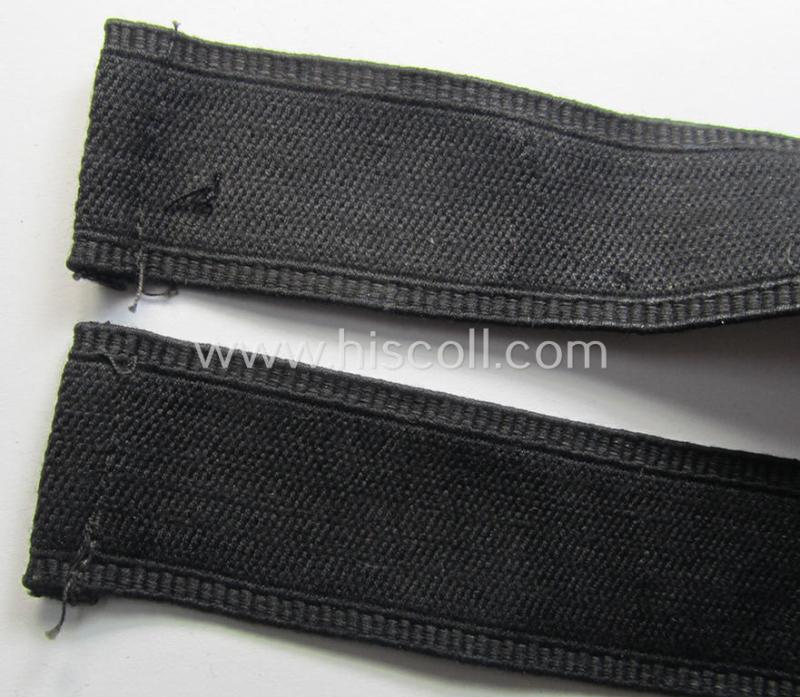 Superb, SA- (ie. 'Sturmabteilungen') honorary-cuff-title (ie. 'Ärmelstreifen') entitled: 'Hans von Manteuffel' (as was intended for SA-members serving within the: 'SA-Standarte Posen / SA-Gruppe Wartheland')