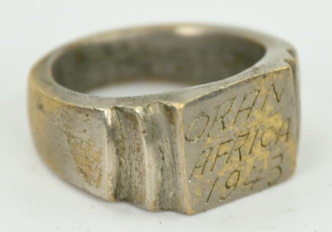US WW2 Veteran Ring of Oran Africa 1943