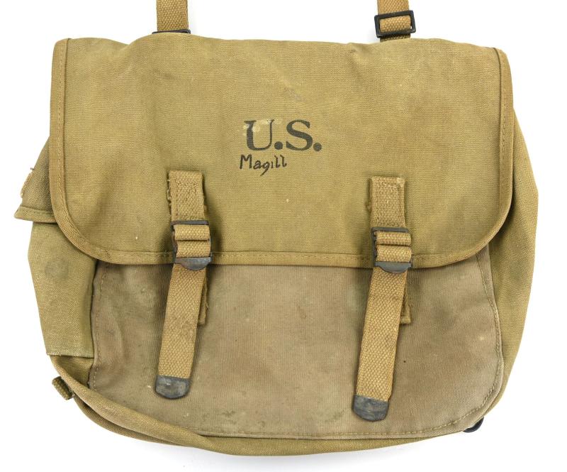 US WW2 M-1936 Musset Bag 'Arthur H. Magill'