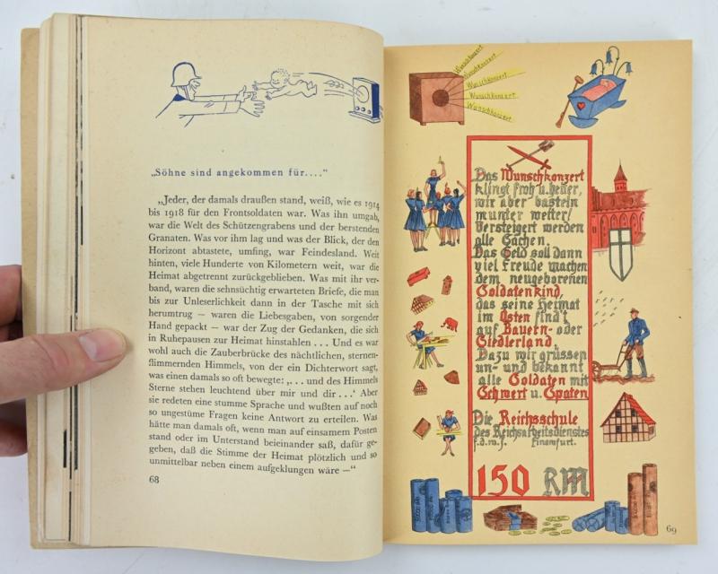 German Book 'Wir beginnen das Wunschkonzert für die Wehrmacht''