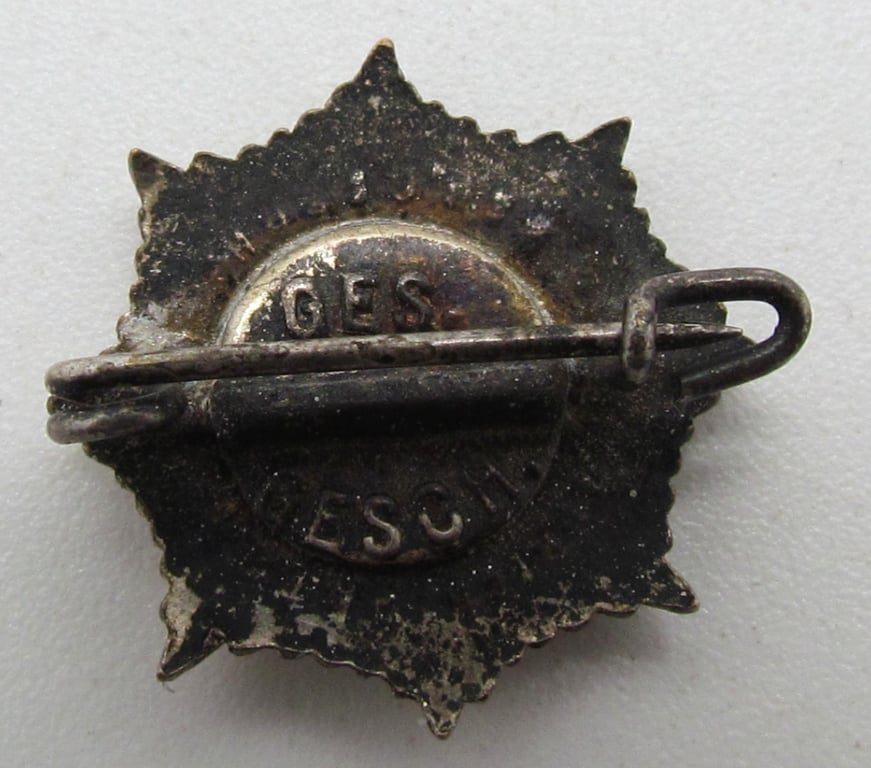 RLB Member Badge – 1st Type – H. Aurich Dresden – 18 mm