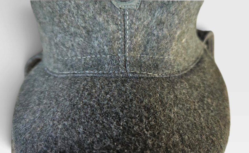 Wehrmacht Heer Officer’s M43 Field Cap by Peter Küpper – 1943 (Size 60)