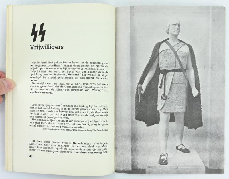 Dutch SS Booklet 'Vormingsbladen' Sprokkelmaand 1942