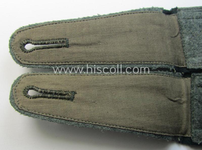 Pair of WH (Heeres) NCO-type shoulderstraps: 'Uffz. des Infanterie-Rgts. 13'