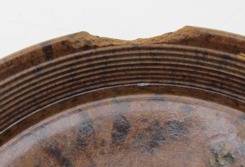 Wehrmacht Brown Bakelite Butterdish