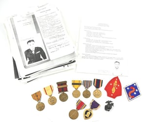 USMC WW2 Medal Grouping 'Edward W. Flaherty -...