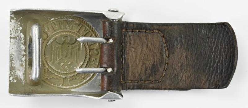 German WH Beltbuckle with Tab 'R.S.&S.'