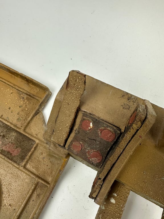 Original German WWII 1937 Tellermine Double Carrier in Normandy Camouflage