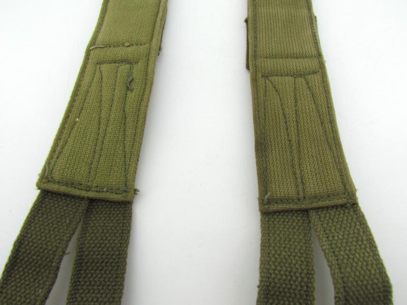 US WWII M1943 suspenders marked US 1945