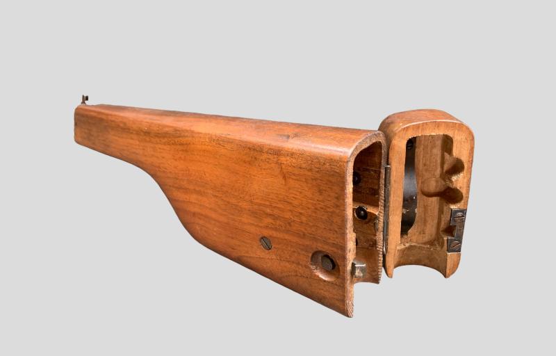 German WWI Wooden stock for Mauser C96