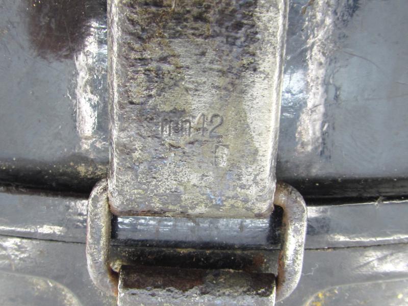 WH/SS 6×30 Dienstglas Case Black Bakelite