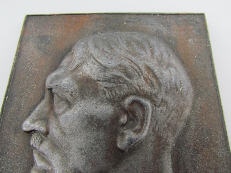 Adolf Hitler Award Plaque for NSDAP Officials
