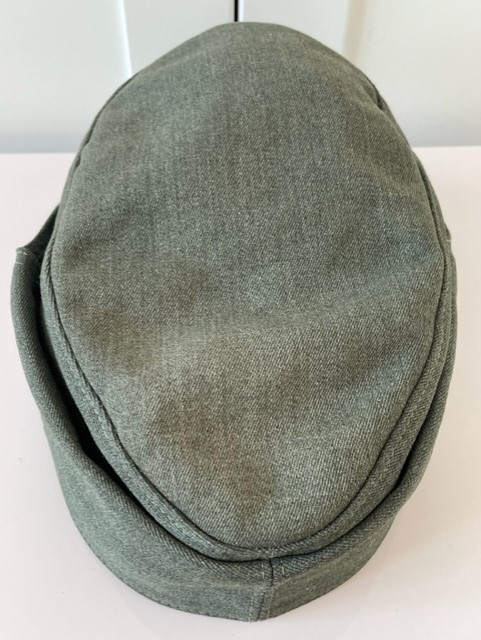 GERMAN WWII WAFFEN SS M43 ENLISTED MANS CAP.