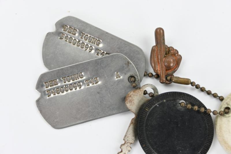 US WW2 Dog-tag Set 'Dee Young'