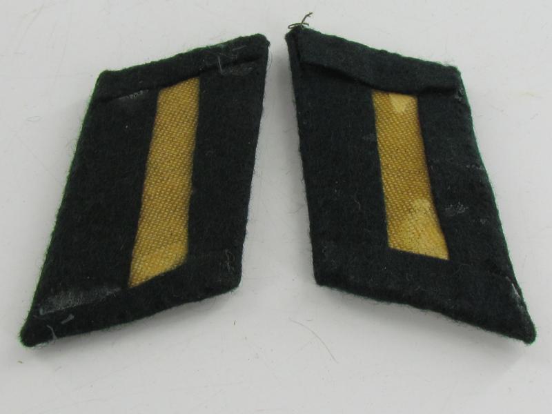 Wehrmacht Heer Pionier Officer's Collar Tabs