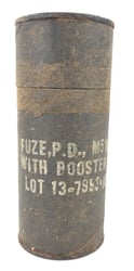 US WW2 105mm Howitzer Fuse Container
