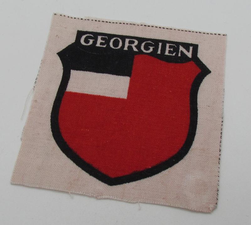 Wehrmacht ( Heer ) Printed 'Georgien' Volunteer Sleeve