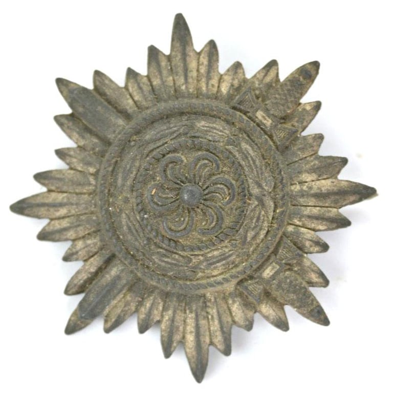 German Cased Ostvölker 1th class Cross with swords in Gold