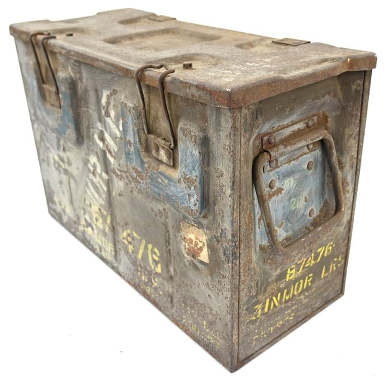 British WW2 3' Mortar Ammo Box