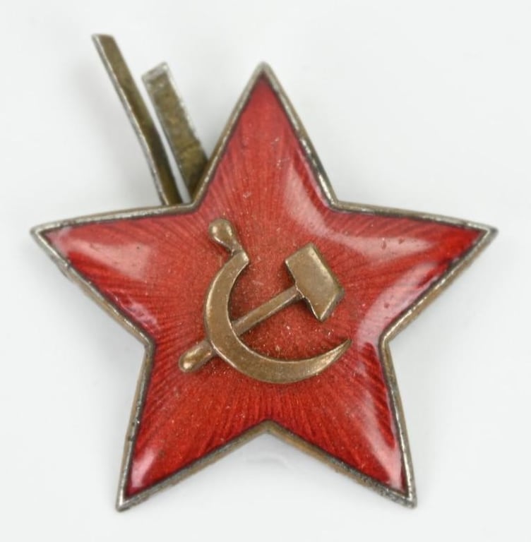 Sovjet Russian Army Cap Badge Star