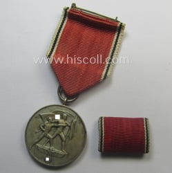 WH Austrian-occupation- (ie. 'Anschluss'-) medal: '13. März 1938'...