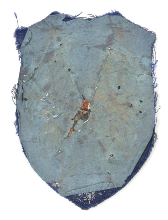German LW Flag Holder Sleeve Patch Signal Troops