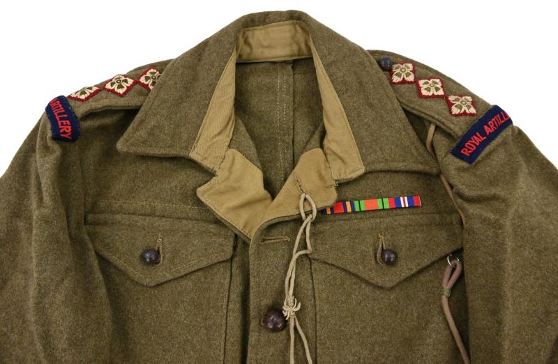 British WW2 Royal Artillery Grouping Major B.Hodgson