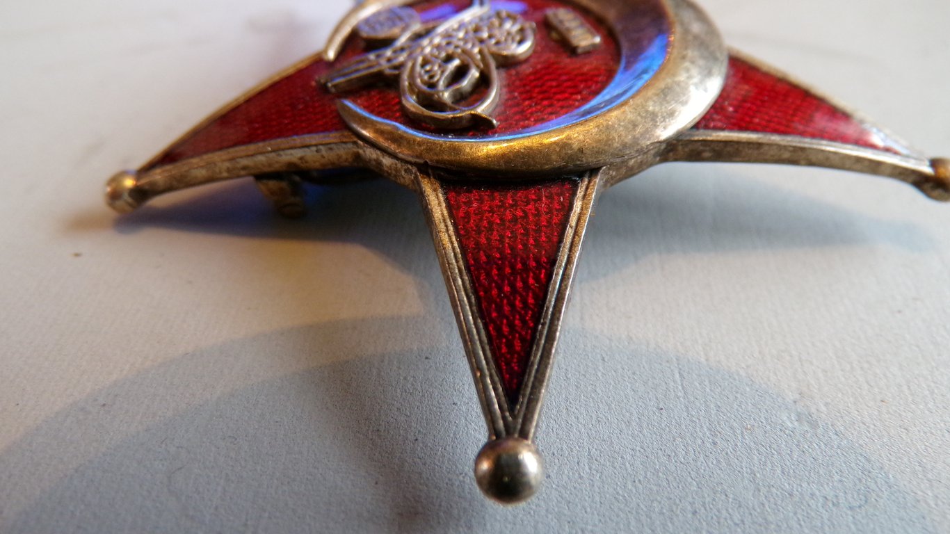 WWI Ottoman Empire 'Iron Crescent' (Gallipoli Star)