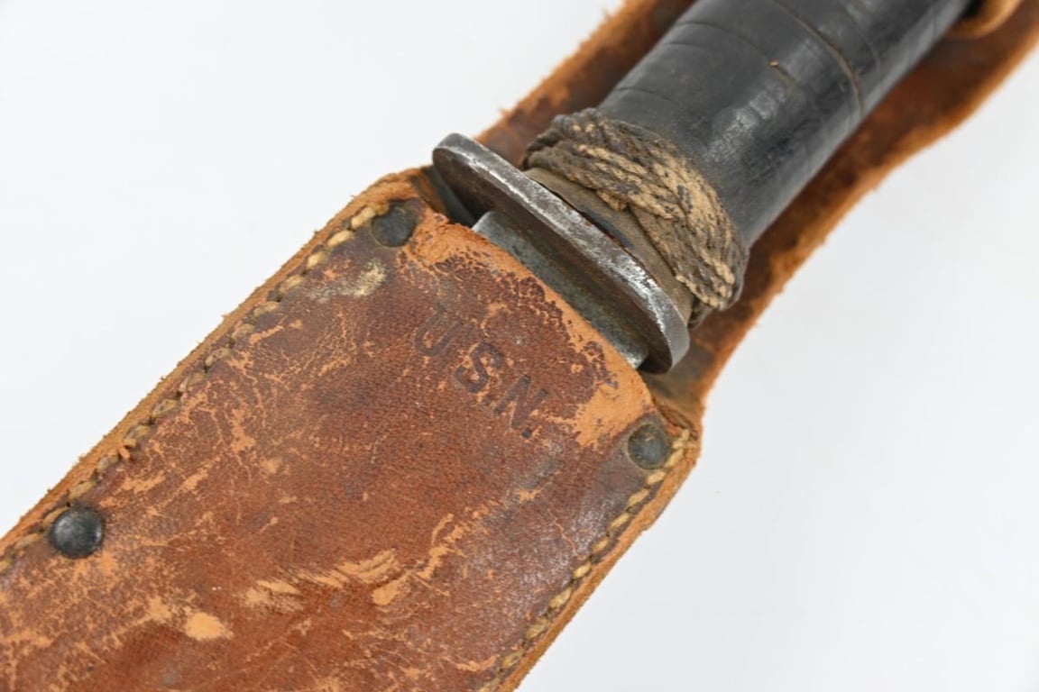 USN WW2 U.S. WWII Cattaraugus 225Q Fighting Knife