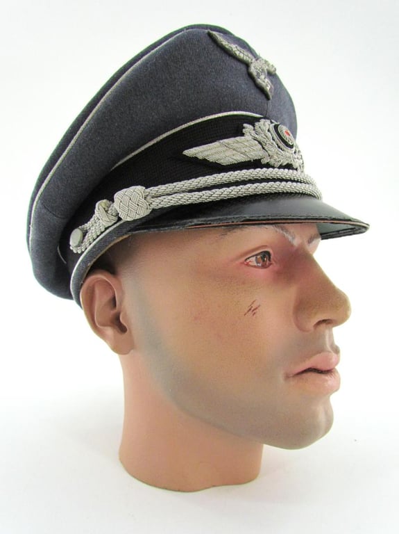 Luftwaffe officer visor cap ‘Schirmmütze’ by Erstklassig