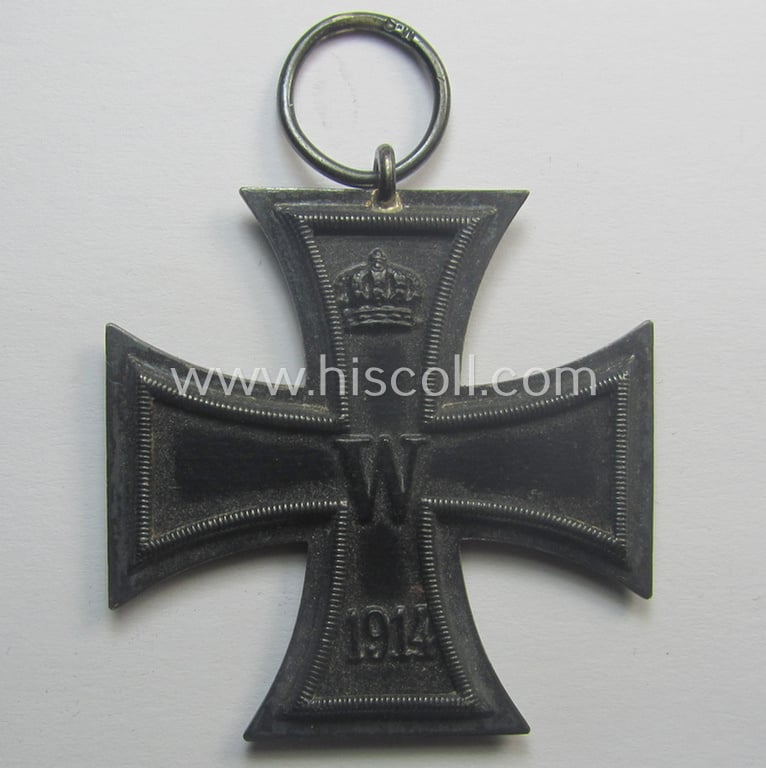 WWI-period: 'Eisernes Kreuz II. Klasse' being a typical maker- (ie. S.W.-) marked example