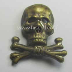 Scarcely encountered, so-called: 'Truppentraditionsabzeichen' (ie. 'Braunschweiger Traditions-Totenkopf für...