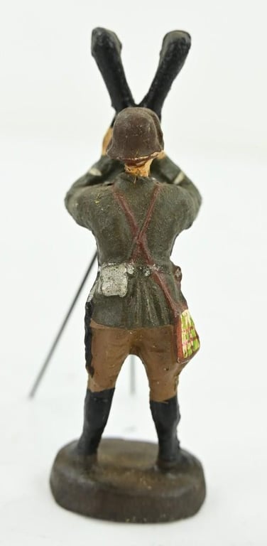 German Elastolin Toy Figure 'Artillery Beobachter'