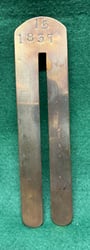 WW1 Button Stick with Regimental Number