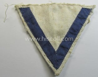 'Standard-issue'-type, WH (Kriegsmarine) rank-chevron (or: 'Armwinkel') for an:...