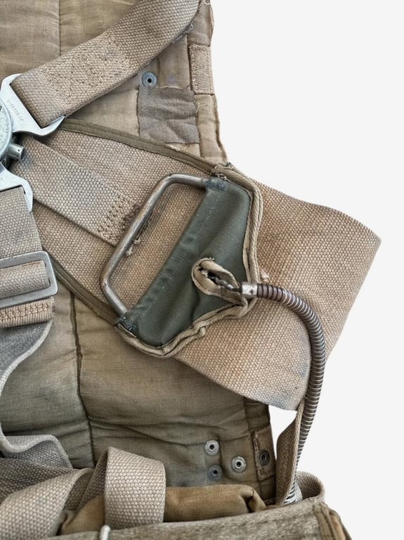 Luftwaffe Fighterpilot Seat with Parachute and harness