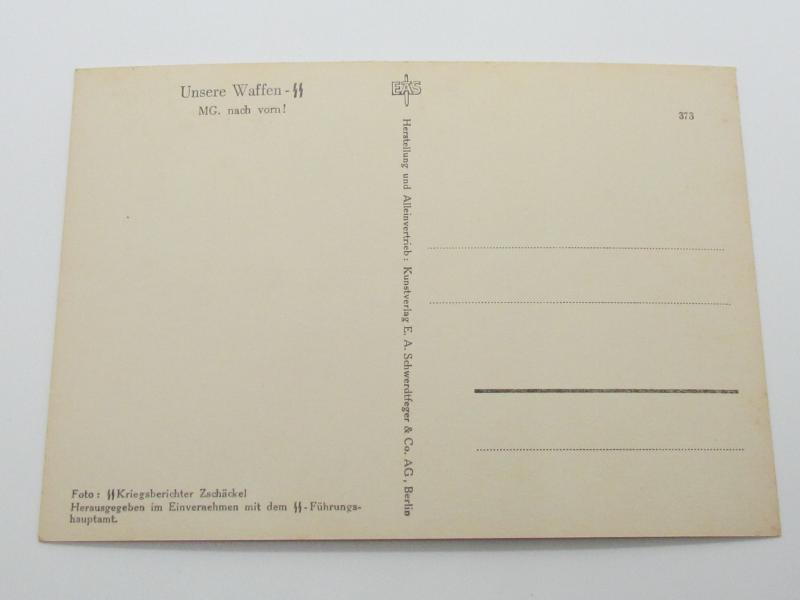 Postcard : Unsere Waffen-SS