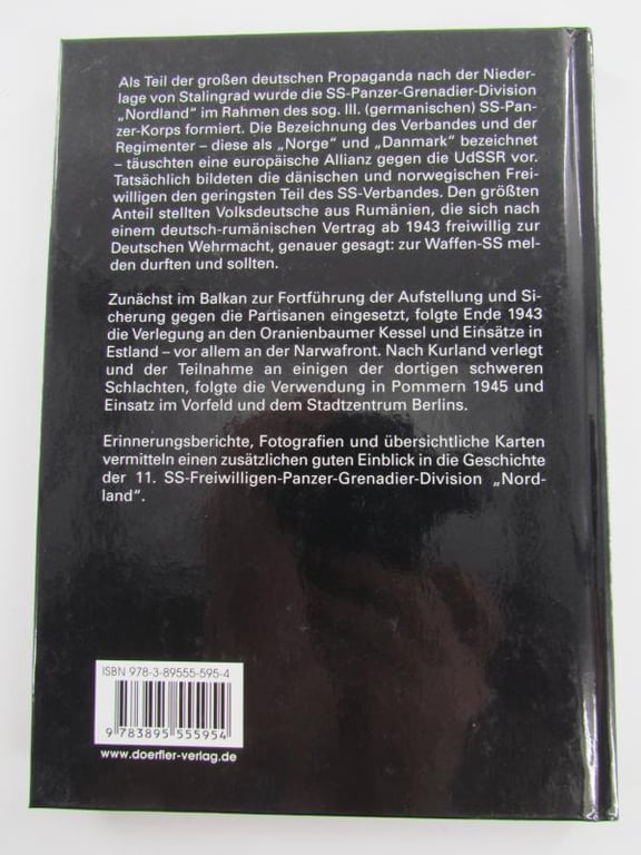Book : Die 11. SS-Freiwilligen-Panzer-Grenadier-Division Nordland