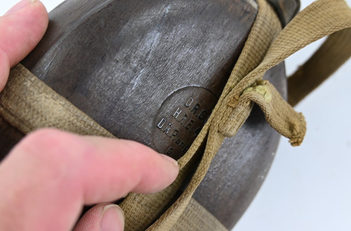 German WH Afrikakorps Coconut Canteen