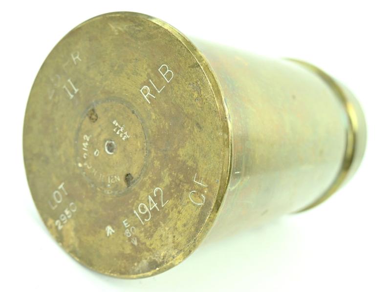 British WW2 25pds Artillery Shell Trench Art