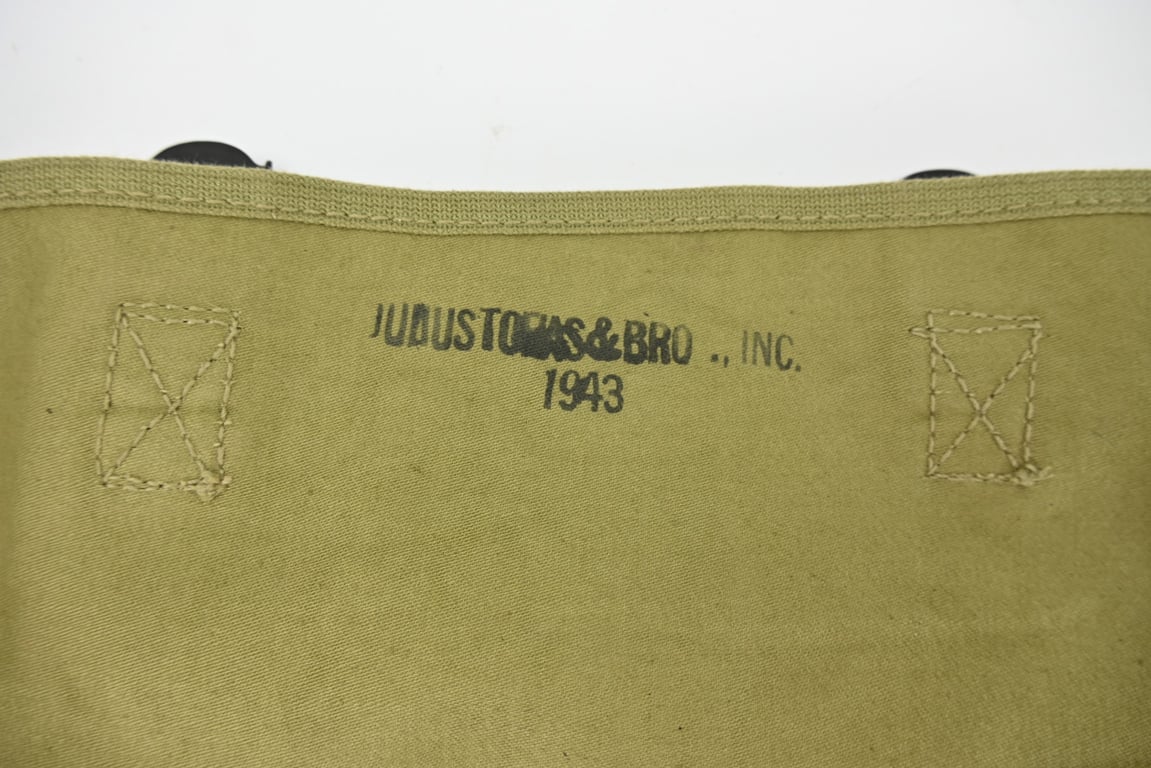 US WW2 M-1936 Rubberized Musset Bag