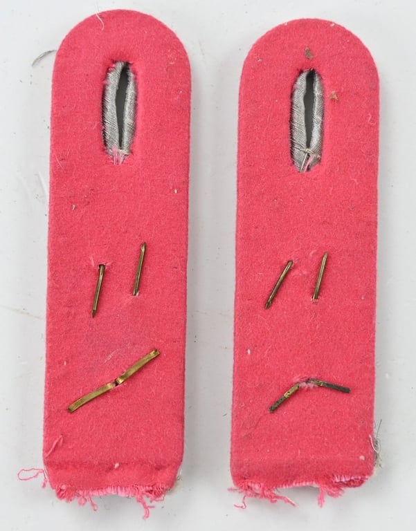 German WH Panzer Officer's Shoulderboard Set
